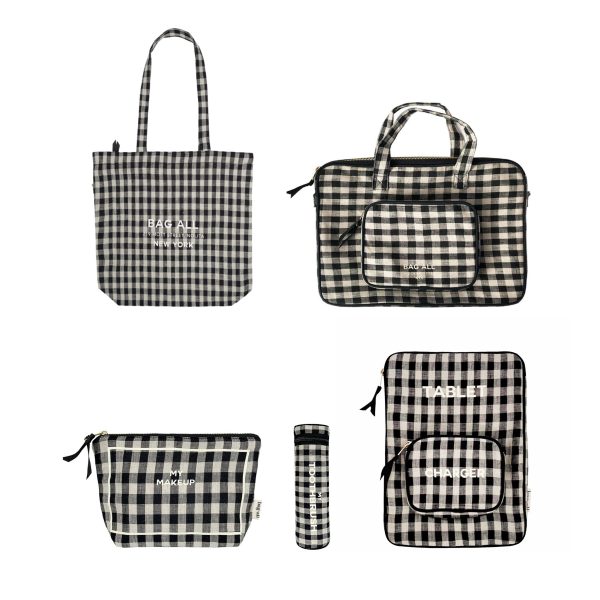 Gingham Packing Set - Gift 5-Pack Online Hot Sale