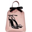 High Heel Sandal Shoe Bag, Pink Blush on Sale