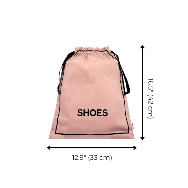 Couture Shoe Travel Bag, Pink Blush For Discount