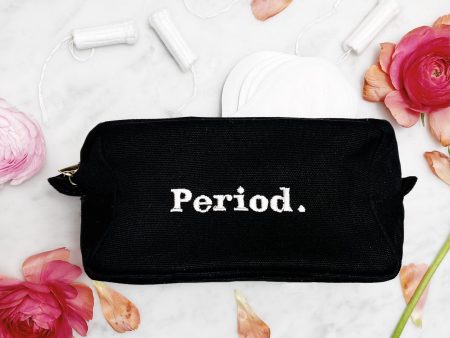 Stylish Sanitary Pouch, Black Online now