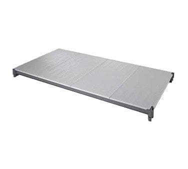 Cambro Camshelving ESK1472S1580 Brushed Graphite Single Reinforced Shelf 72 Inches Wide x 14 Inches Deep | Denson CFE Fashion