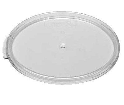 Cambro RFSCWC12135 Clear Camwear Polycarbonate Round Lid for 12, 18, and 22 Quart Food Storage Containers | Denson CFE Hot on Sale