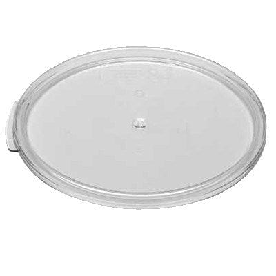 Cambro RFSCWC12135 Clear Camwear Polycarbonate Round Lid for 12, 18, and 22 Quart Food Storage Containers | Denson CFE Hot on Sale