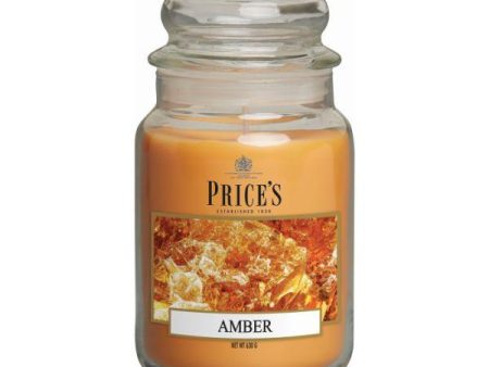 Prices Candles Scented Large Jar - Amber Sale