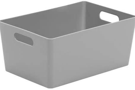 Wham Bam Cool Grey Plastic Studio Storage Office Home & Kitchen Tidy Organiser on Sale