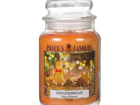 Prices Candles Scented Large Jar - Gingerbread Cheap