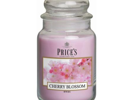 Prices Candles Scented Large Jar - Cherry Blossom on Sale