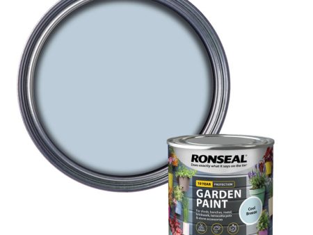 Ronseal Garden Paint - Cool Breeze 250ml Fashion