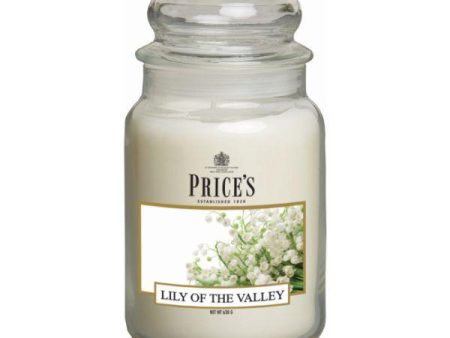 Prices Candles Scented Large Jar - Lily of The Valley Online Sale