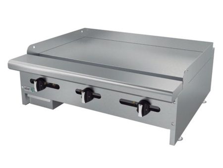 Asber AEMG-36-H Plancha Lisa a Gas con Placa de 3 4  Acero Inoxidable Teriyaki Teppanyaki Envío por Cobrar Fashion