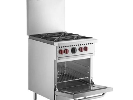 VULCAN   HOBART SX24-4B ESTUFA 4 QUEMADORES CON HORNO ESTANDAR Fashion