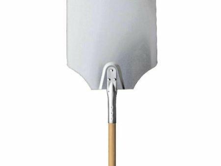 OMCAN 80249 - 26  Aluminum Pizza Peel with Wooden Handle (12  x 14 ) | Denson CFE on Sale