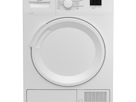 Beko DTLCE80041W 8kg Condenser Tumble Dryer - White Online Sale