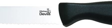 Kitchen Devils Lifestyle Tomato Knife , Black Hot on Sale