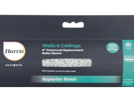 Harris Ultimate Walls & Ceilings Powercoat Replacement Roller Sleeve 9in For Discount