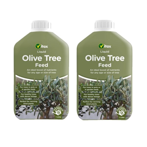 2 x Vitax Olive Tree Liquid Feed 1L Online Sale