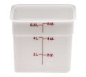 Cambro 6SFSP148 CamSquare Food Container, 6 Quart | Denson CFE Supply