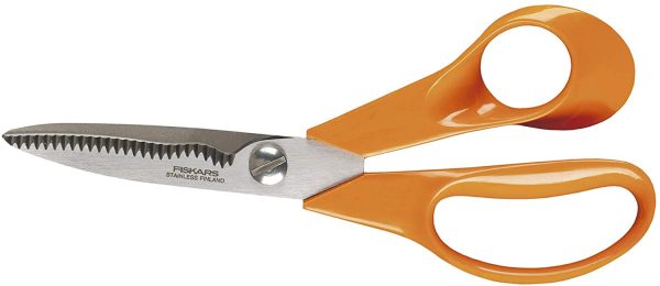 Fiskars Universal Scissors S92, Length: 18 cm, Stainless steel blade plastic handles, Classic For Discount