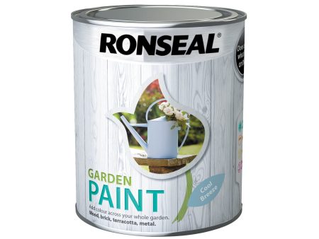 Ronseal Garden Paint - Cool Breeze 750ml Discount