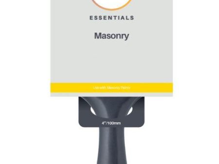 Harris Essentials Masonry Paint Brush 4in Fashion