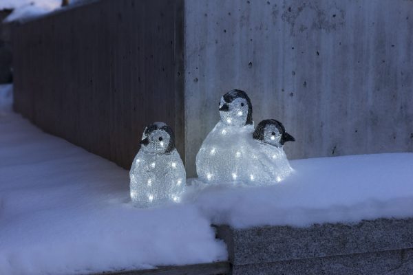 Acrylic Penguin Family LED Hot on Sale