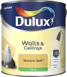 Dulux Silk Emulsion Paint For Walls And Ceilings - Banana Split 2.5L Discount