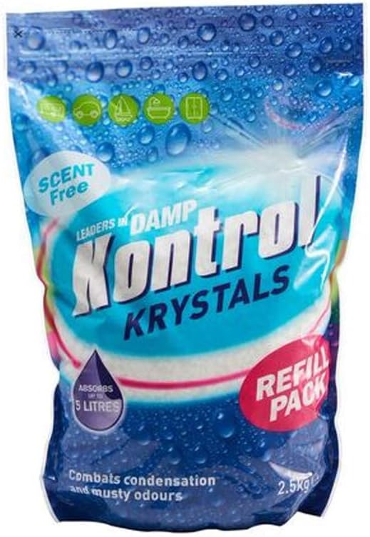 Kontrol Damp Krystals 2.5KG Bag Scent Free Damp Moisture Trap Refill Online