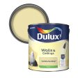 Dulux Silk Emulsion Paint For Walls And Ceilings - Vanilla Sundae 2.5L For Discount