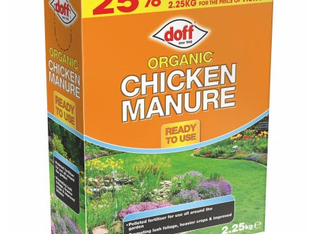 Doff Organic Chicken Manure 2.25kg Online Sale