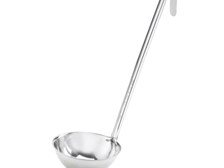 Browne 575708 OPTIMA 8oz Stainless Steel One-Piece Ladle | Denson CFE Online