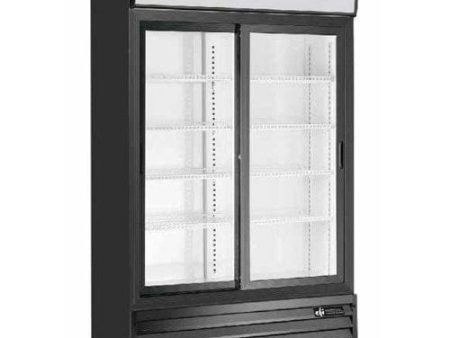 EFI C2S-45GD 45  2 Door Glass Merchandiser Refrigerator | Denson CFE For Sale