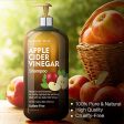 MAJESTIC PURE Apple Cider Vinegar Shampoo - Restores Shine & Reduces Itchy Scalp, Dandruff & Frizz - Sulfate Free, for All Hair Types, Men and Women - 16 fl oz Supply