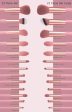 Makeup Brushes 22 Pcs Makeup Kit,Foundation Brush Eyeshadow Brush Make up Brushes Set (Pink, 22 Piece Set) Fashion