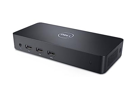 Dell USB 3.0 Ultra HD 4K Triple Display Docking Station (D3100), Black Discount