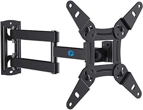 Full Motion TV Monitor Wall Mount Bracket Articulating Arms Swivel Tilt Extension Rotation for Most 13-42 Inch LED LCD Flat Curved Screen TVs & Monitors, Max VESA 200x200mm up to 44lbs by Pipishell For Discount