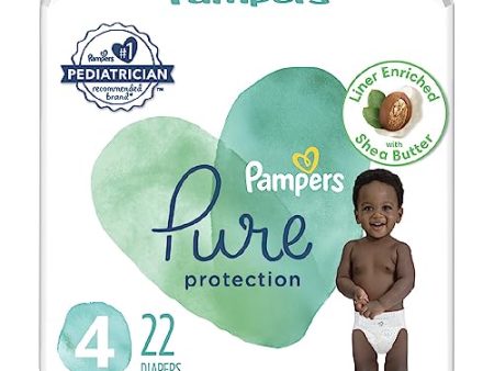 Pampers Pure Protection Diapers Size 4, 22 count - Disposable Diapers Online Sale