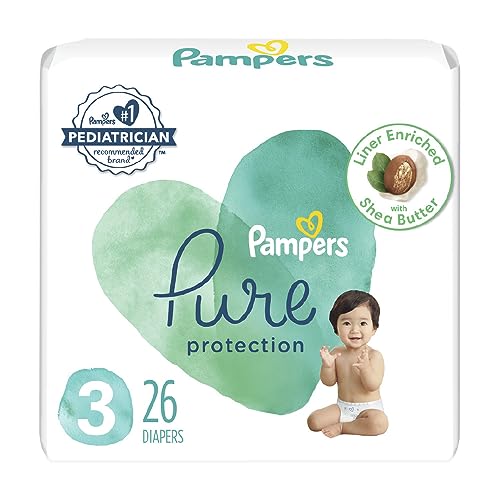 Pampers Pure Protection Diapers Size 3, 26 count - Disposable Diapers Cheap