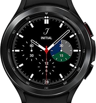 SAMSUNG Galaxy Watch 4 Classic R890 46mm Smartwatch GPS WiFi (International Model) (Black) (Refurbished) Online now