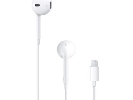 Apple EarPods Headphones with Lightning Connector, Wired Ear Buds for iPhone with Built-in Remote to Control Music, Phone Calls, and Volume on Sale