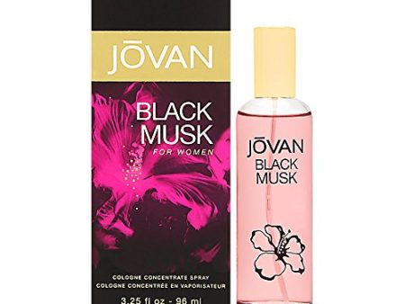 Jovan Black Musk by Coty for Women 3.25 oz Cologne Concentrate Spray Supply